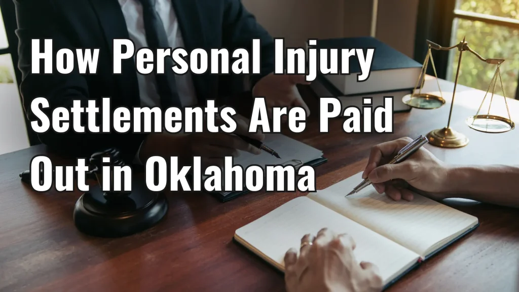 How Personal Injury Settlements Are Paid Out in Oklahoma Image